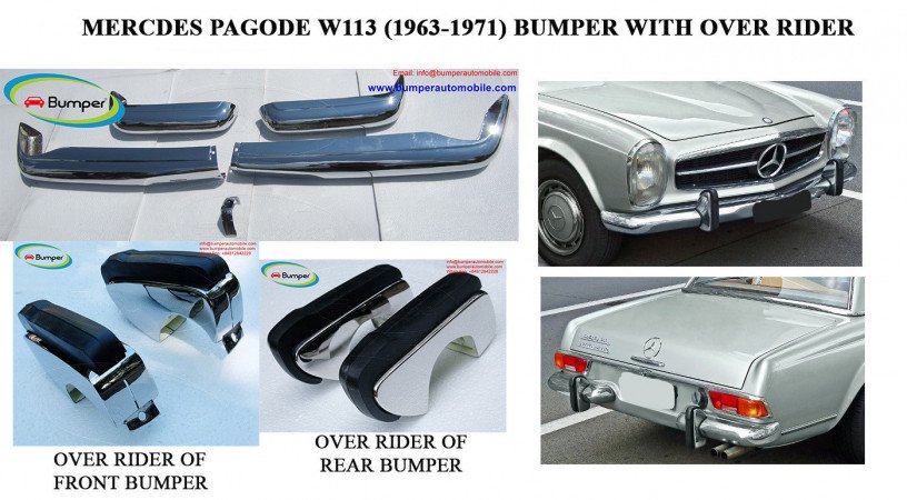 mercedes-pagode-w113-for-230sl-250sl-280sl-1963-1971-bumpers-big-0