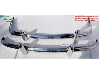 Triumph TR4 bumper by stainless steel