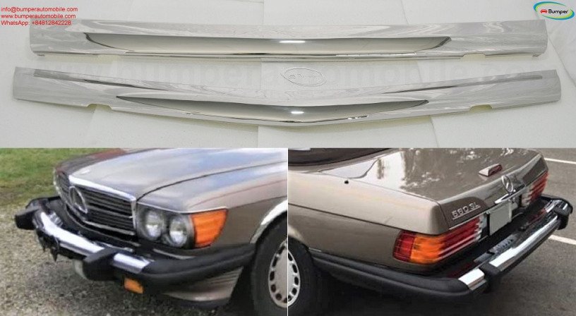 mercedes-benz-r107-w107-c107-us-bumper-stainless-steel-new-for-mercedes-benz-big-0